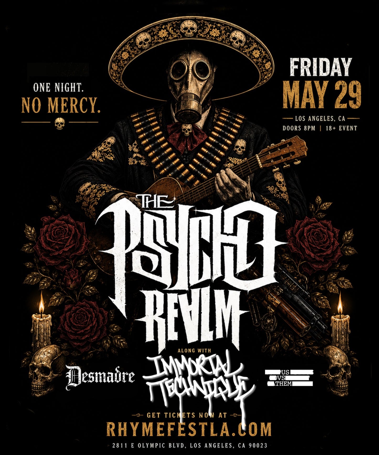 One Night, No Mercy (Official Merch Tee)