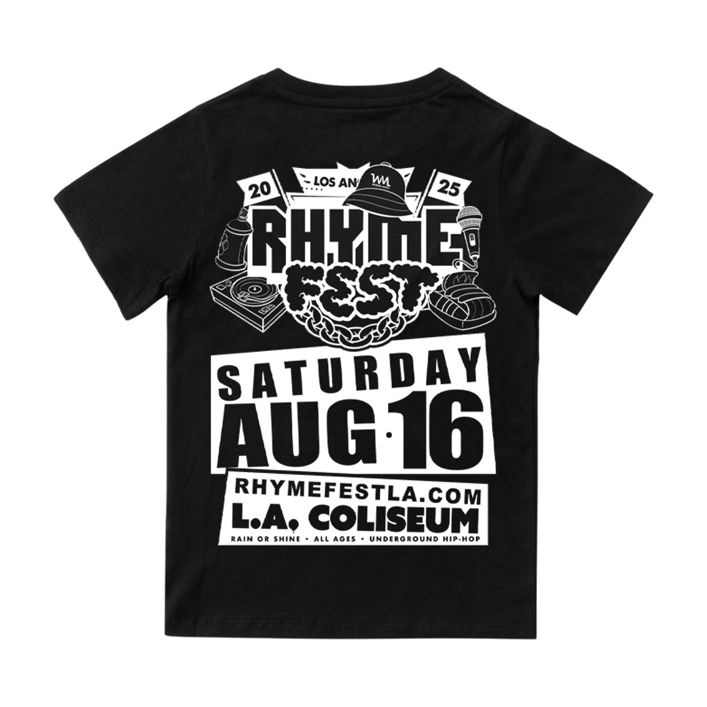 Rhyme Fest Street Team Tee