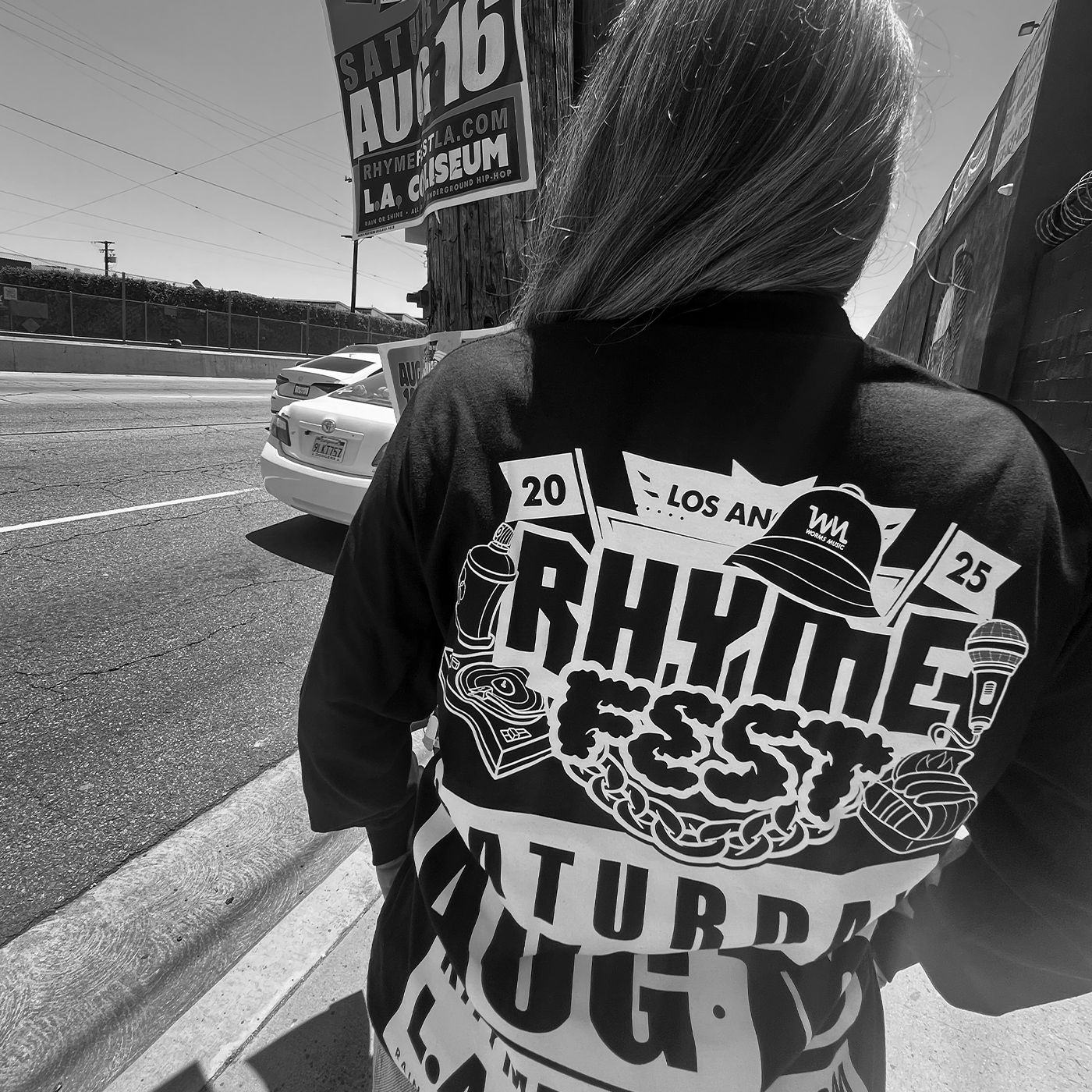 Rhyme Fest Street Team Tee